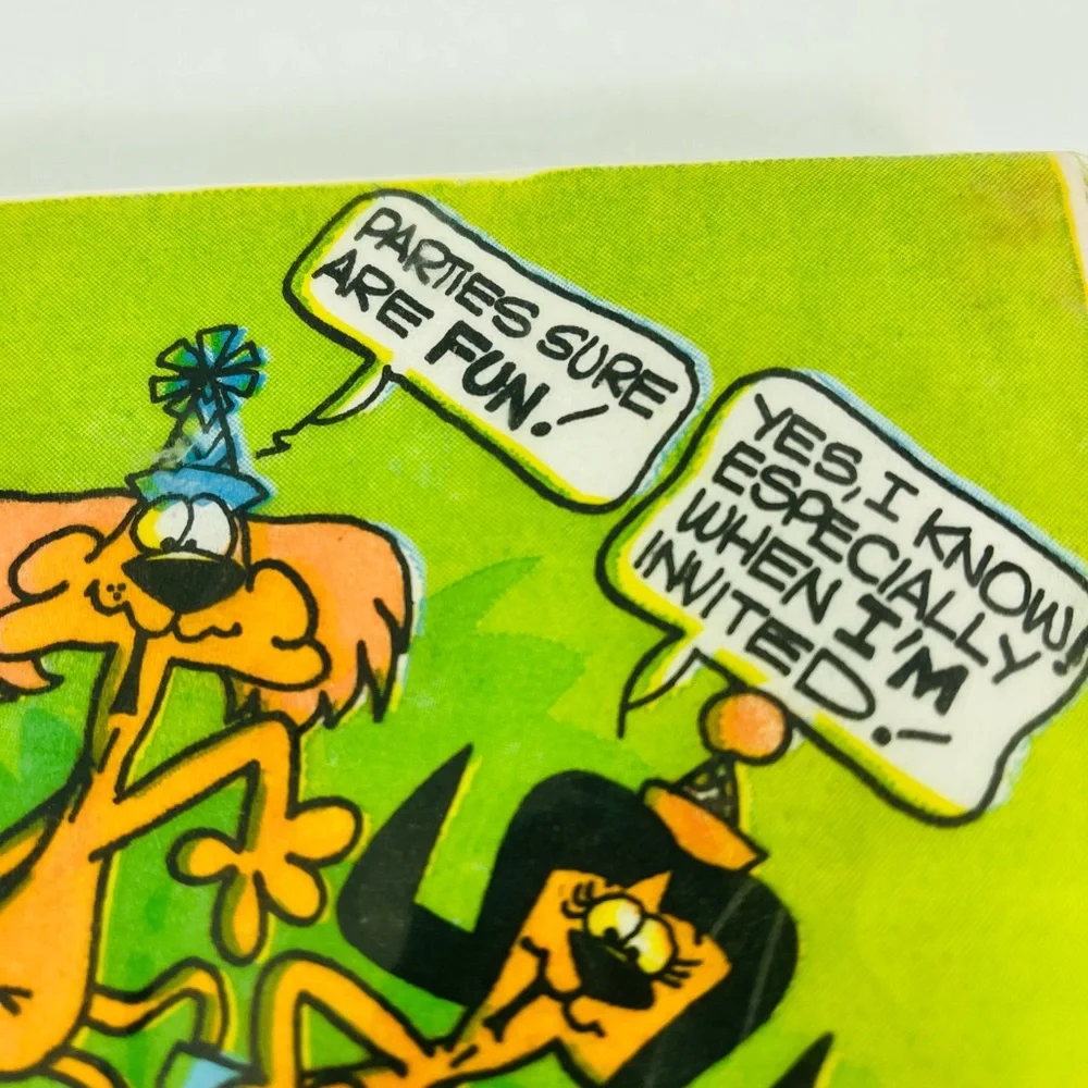 VTG American Greetings Napkins Parties Sure Are Fun Cartoon Lions NOS Pack Of 16